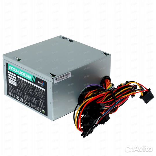 Блок питания AeroCool ECO 600W