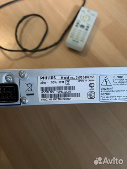 DVD плеер philips