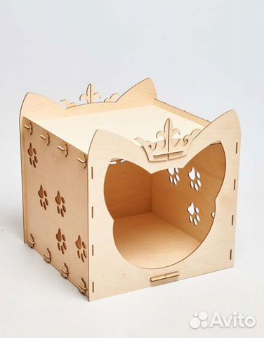 Новый домик для кошки