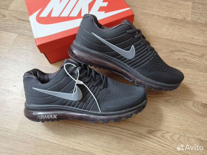 Кроссовки мужские новые Nike air max черные