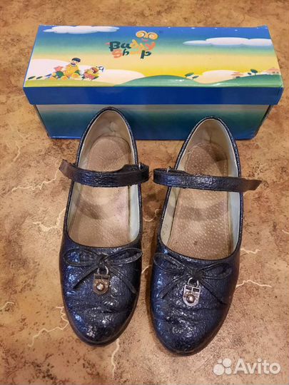 Туфли школьные для девочки 35р