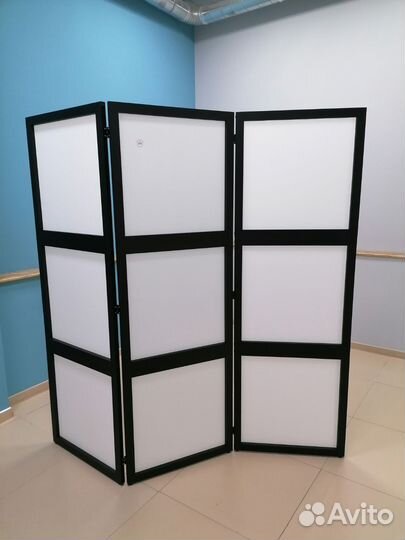 Ширма перегородка для зонирования, двухсторонняя