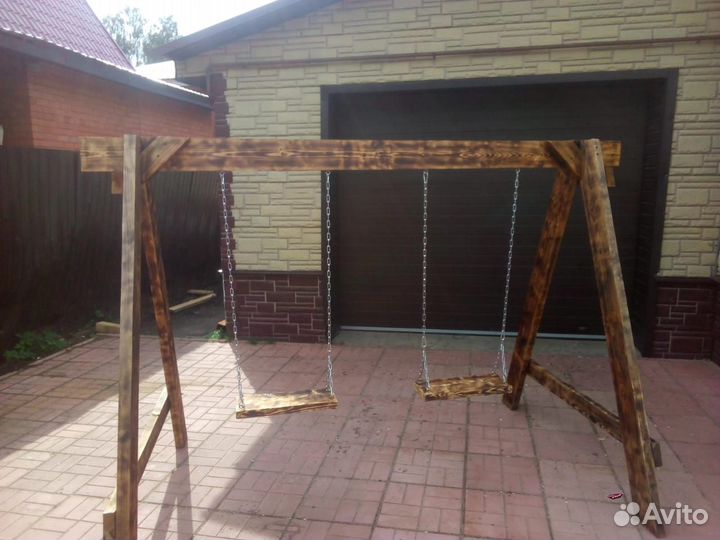 Качели детские двойные