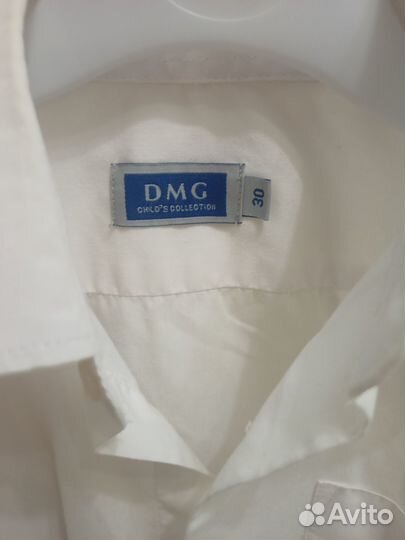 Рубашки белые 122, цена за 3 шт