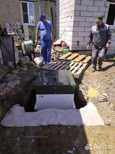 Септик Топас с установкой