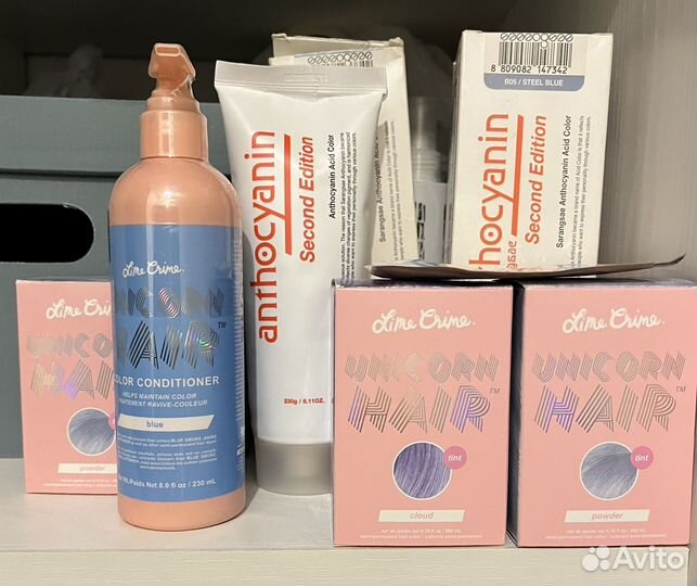 Наборы косметики б/у и новое