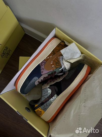 Кроссовки Air Force 1 Low Travis Scott Cactus Jack