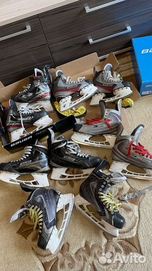 Коньки хоккейные профессиональные 41 42 43 44 45