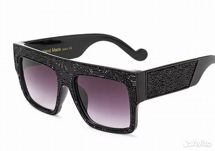 Очки солнцезащитные женские со стразами