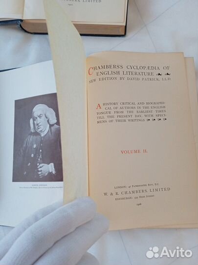 Энциклопедия по лит-ре на англ. в 3-х томах 1903г