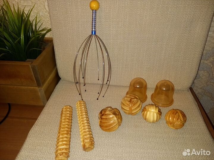 Массажеры из можжевельника для детского массажа