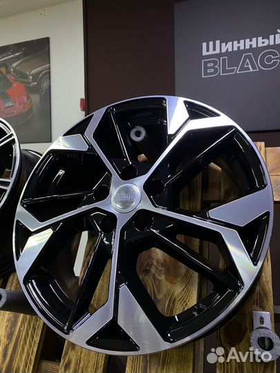 K&K 6,5x17/5x112 ET38 D57,1 кс1062 Алмаз черный