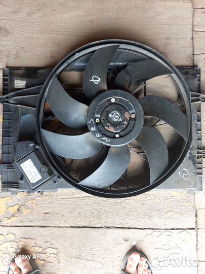 Вентилятор охлаждения mercedes C203 мерседес C203