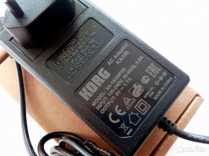Блок питания для Korg Kross, Kross-66, Kross-88