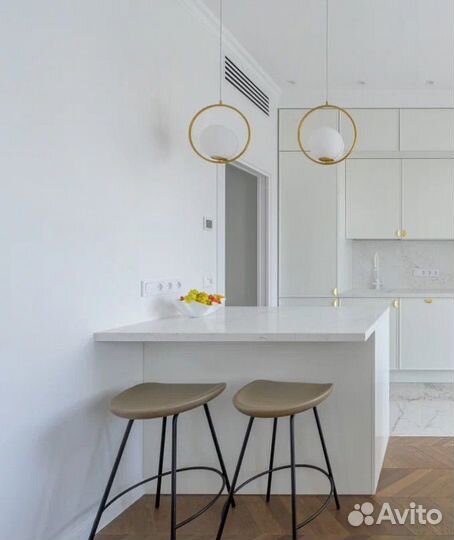 Полубарный стул лофт