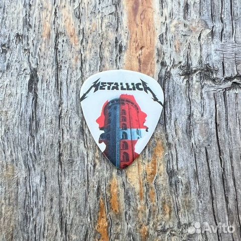 Медиаторы Metallica #1 купить в Москве | Хобби и отдых | Авито