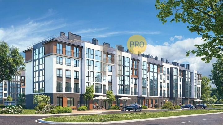 2-к. квартира, 65,2 м², 4/5 эт.