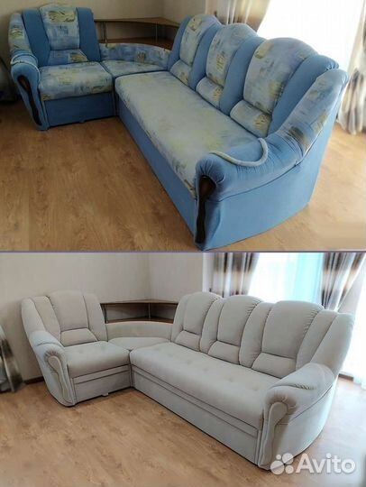 Ремонт и перетяжка мягкой мебели