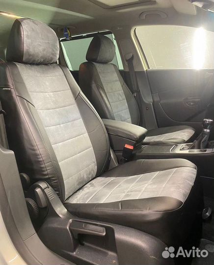 Чехлы алькантара Passat B6 B7 от Автопилот