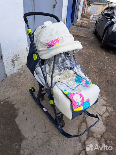 Санки коляска ника