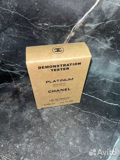 Духи Chanel egoiste platinum тестер
