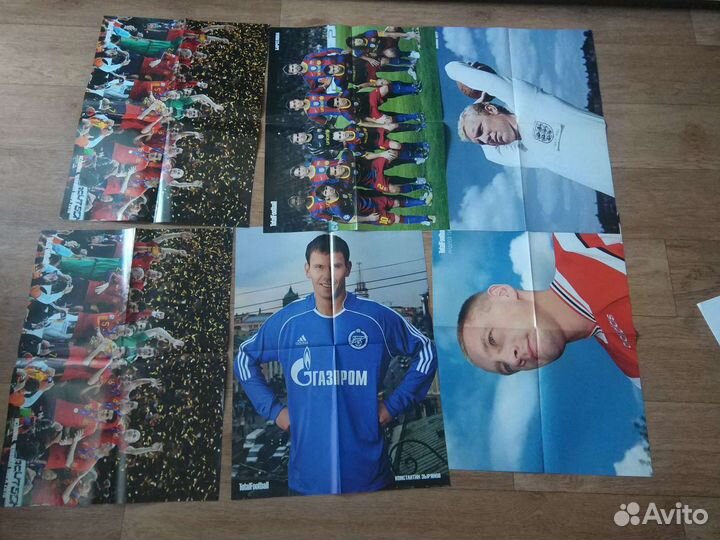 Постеры и диски из журналов Total Football