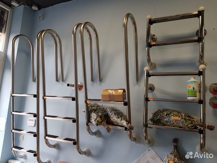 Лестница для бассейна нержавейка