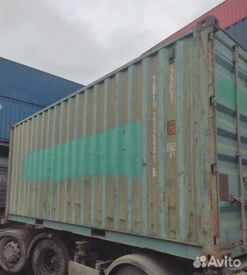 Морской контейнер 20 футов бу в Санкт-Петербурге