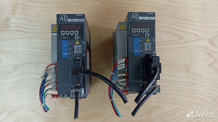 Сервопривод Hitachi ADA2-04nscp с двигателем