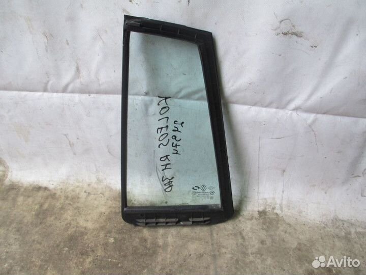 Стекло двери задней правой (форточка) Renault Kole