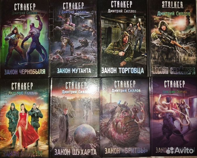 Книги Дмитрия Силлова: Сталкер, Снайпер