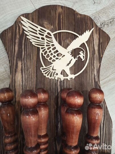 Подарок мужчине. Подставка с шампурами