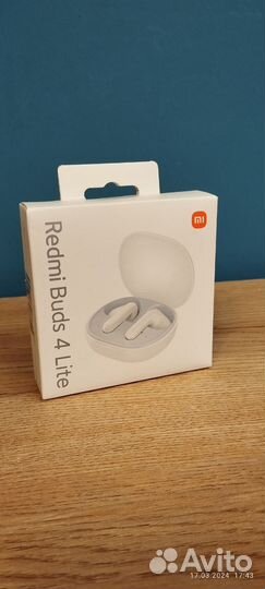 Беспроводные наушники xiaomi redmi buds 4 lite