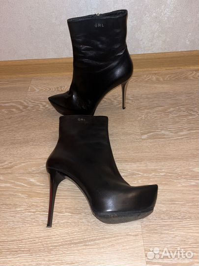Ботильоны натуральная кожа
