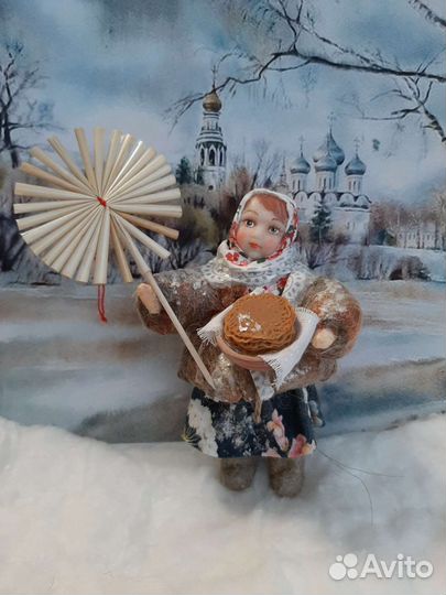 Ватная игрушка