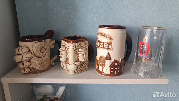 Бокалы для пива сувенирные