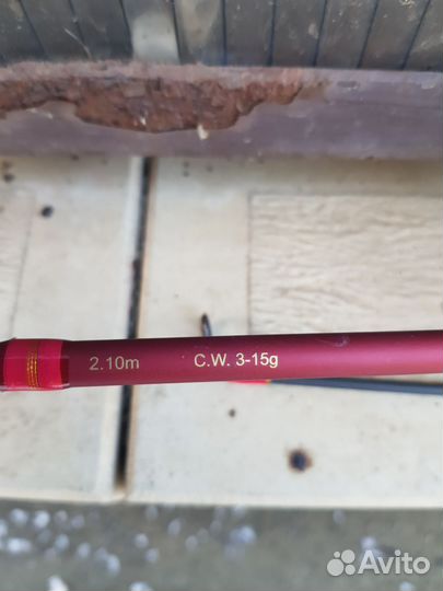 Спиннинг shimano catana bx210 c.w.3-15g