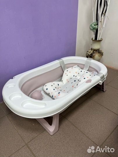 Детская ванночка для купания складная HBT 009
