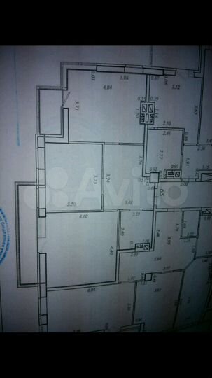 2-к. квартира, 76,6 м², 12/22 эт.
