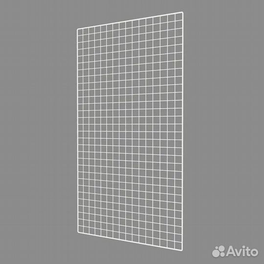 Решетка белая 1180х580 мм толщина окантовки 6 мм