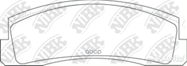 PN0230-nibk колодки дисковые п LADA 2121 Niva