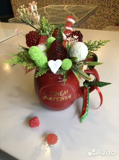 Съедобный букет, подарок любимым