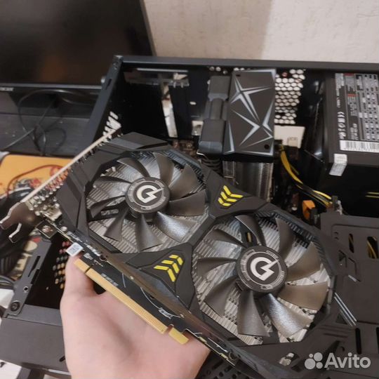 Видеокарта rx580 8gb2048sp