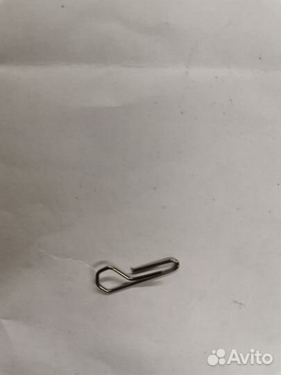 Скобы для рыболовных грузов