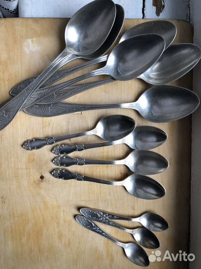 Мельхиоровые ложки СССР