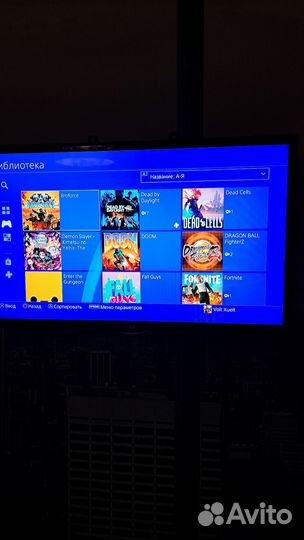 Игровая приставка ps4 slim 500