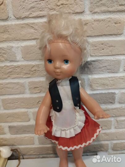 Кукла СССР Красная шапочка