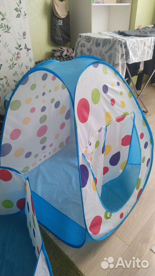 Детская палатка с туннелем
