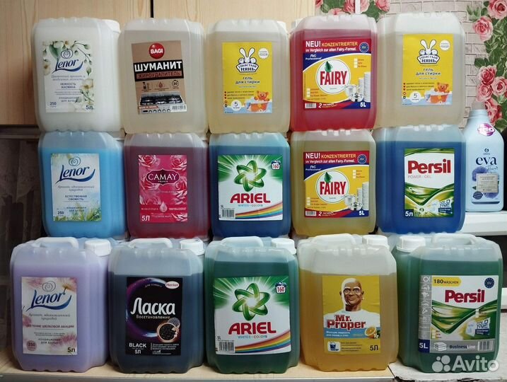Гели для стирки