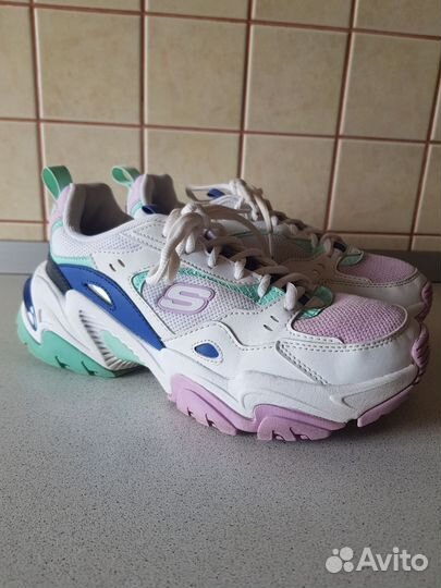 Кроссовки skechers для девочки размер 37,5